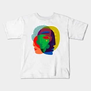 Art faces Kids T-Shirt